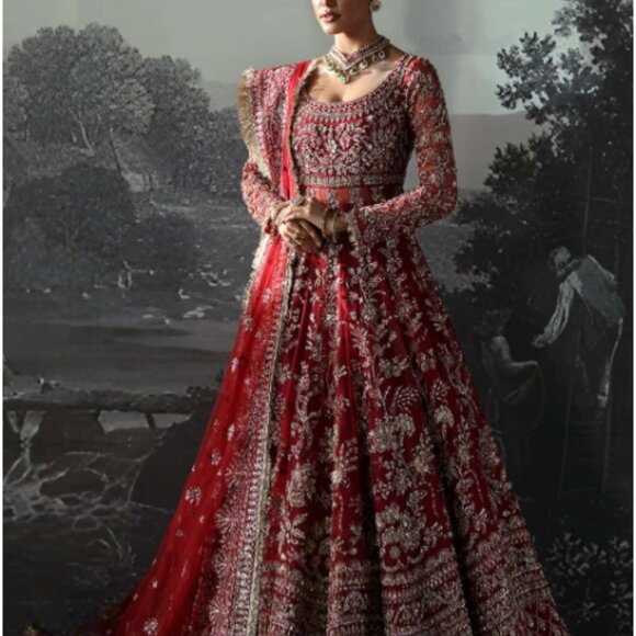 Afrozeh Other - Afrozeh “Bride Edit” Red Formal Outfit – Luxe Designer Wear